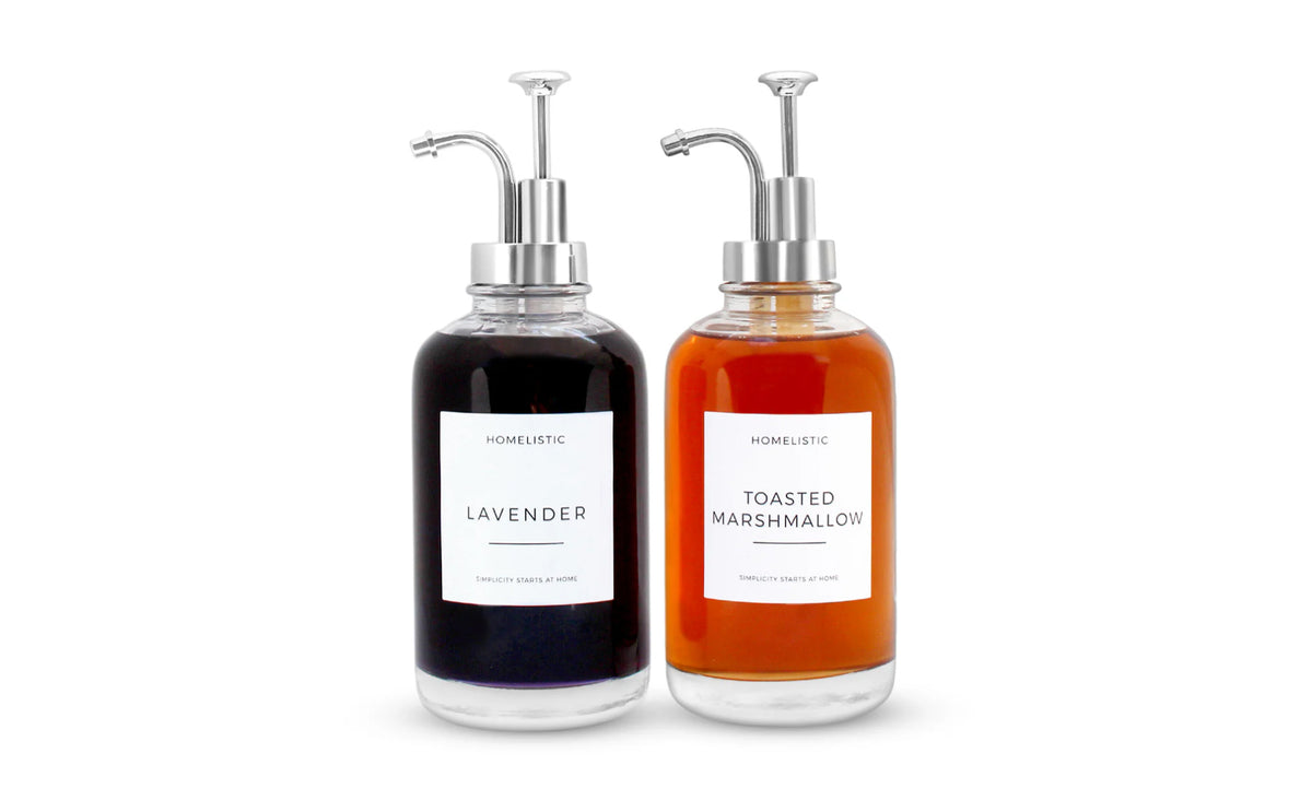 CHROME TOP COFFEE SYRUP DISPENSER. SET OF 2 custom image